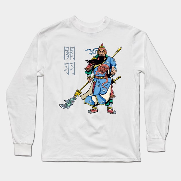 Chinese Warrior 2 Long Sleeve T-Shirt by Malchev